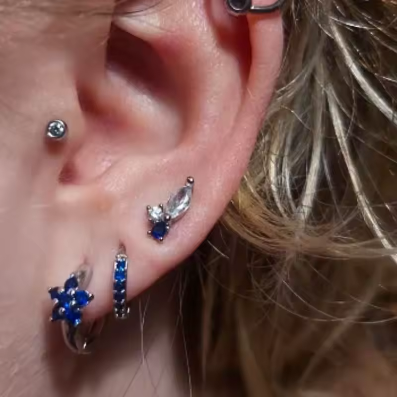 sapphire earrings