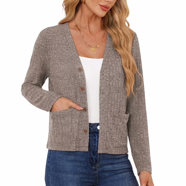 open sweater cardigan