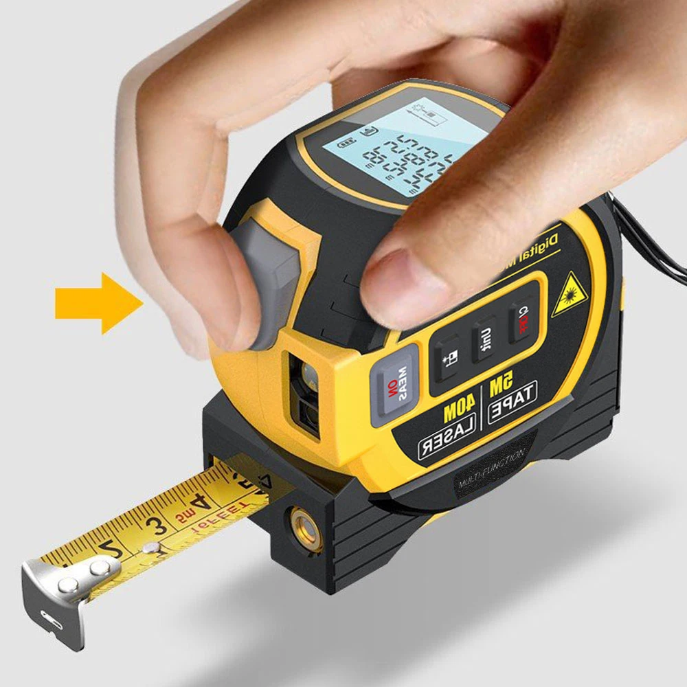 3 in 1 laser tape measure