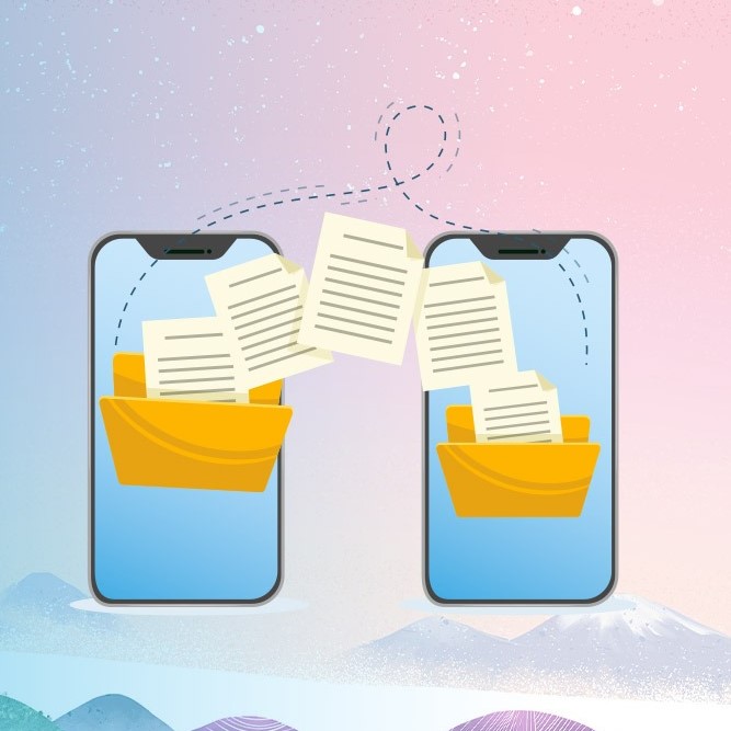 how to transfer secure folder to new phone