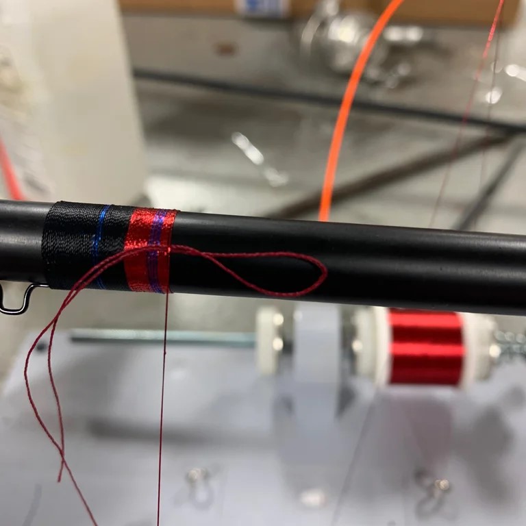 thread a fishing rod