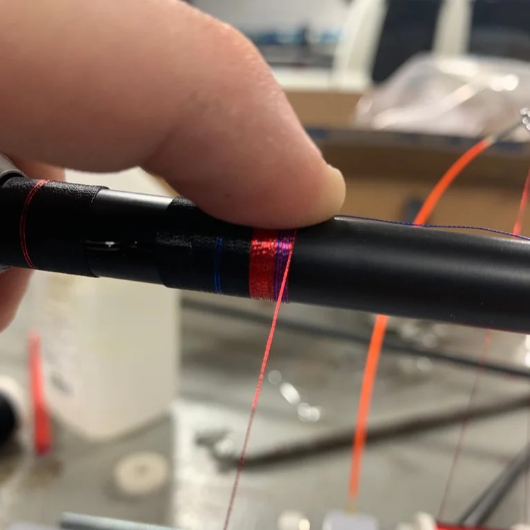 thread a fishing rod