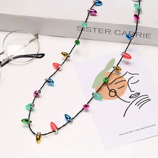 christmas light necklaces