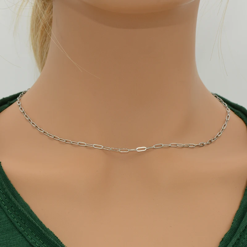 paper clip necklaces