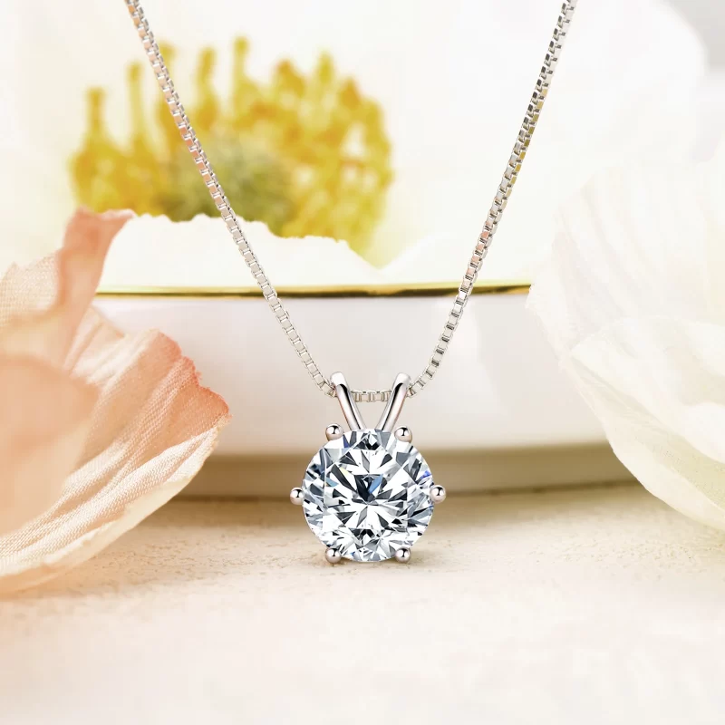 moissanite necklaces