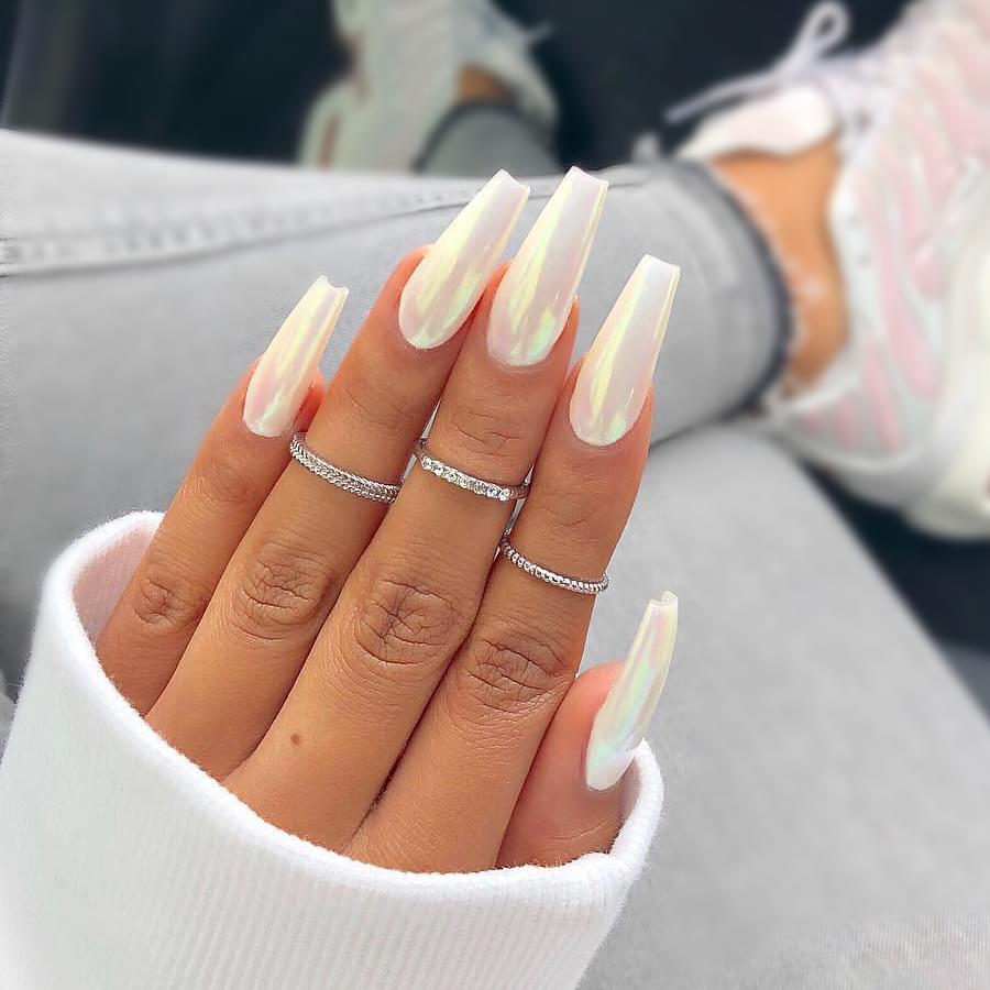 coffin acrylic nails
