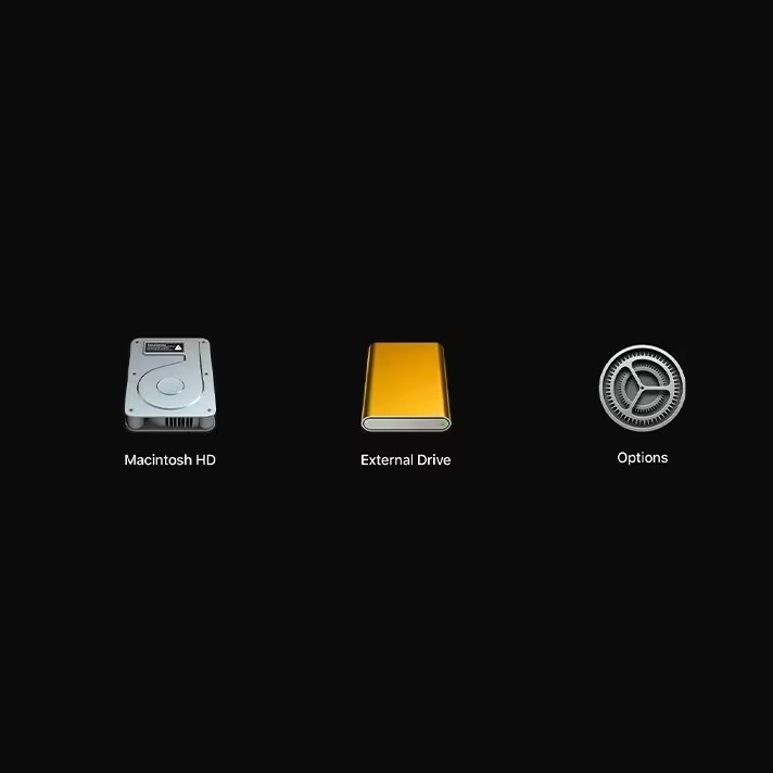 why is my hard drive not showing up mac