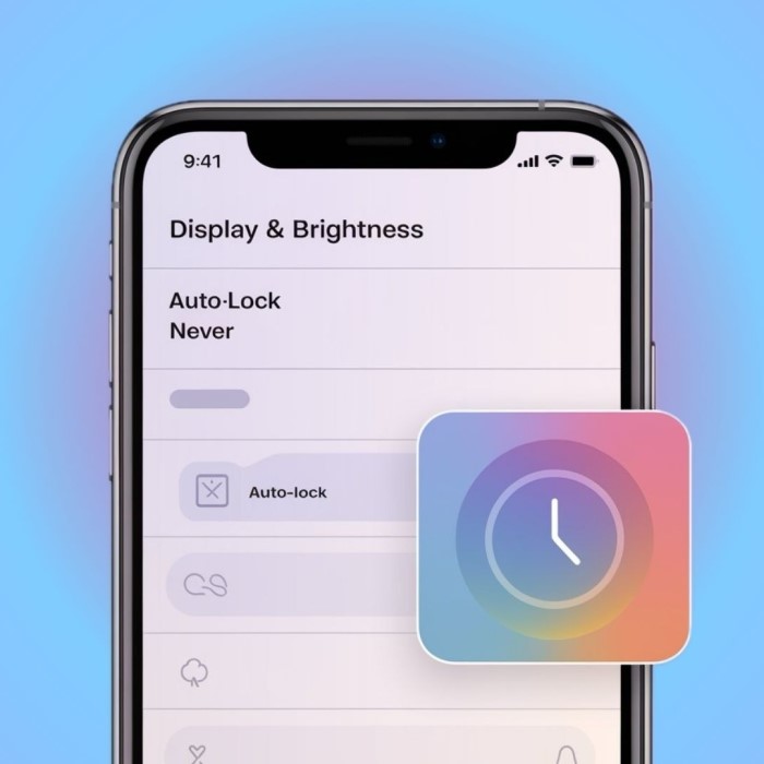how to keep phone screen on