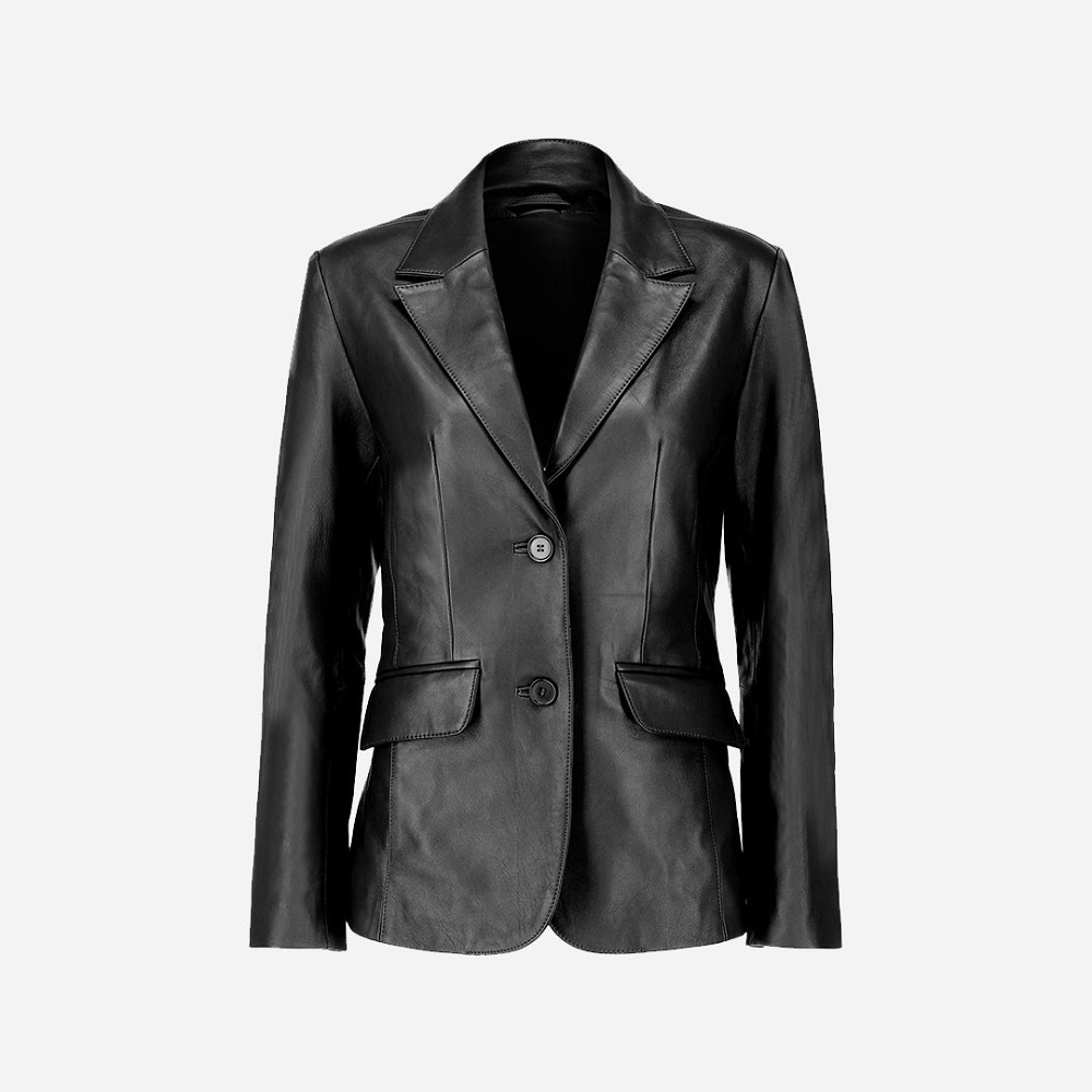 womens black blazer jacket