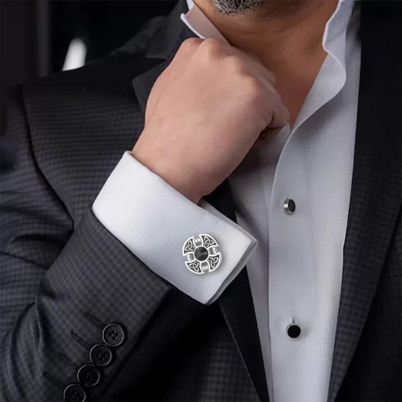 suit cufflinks