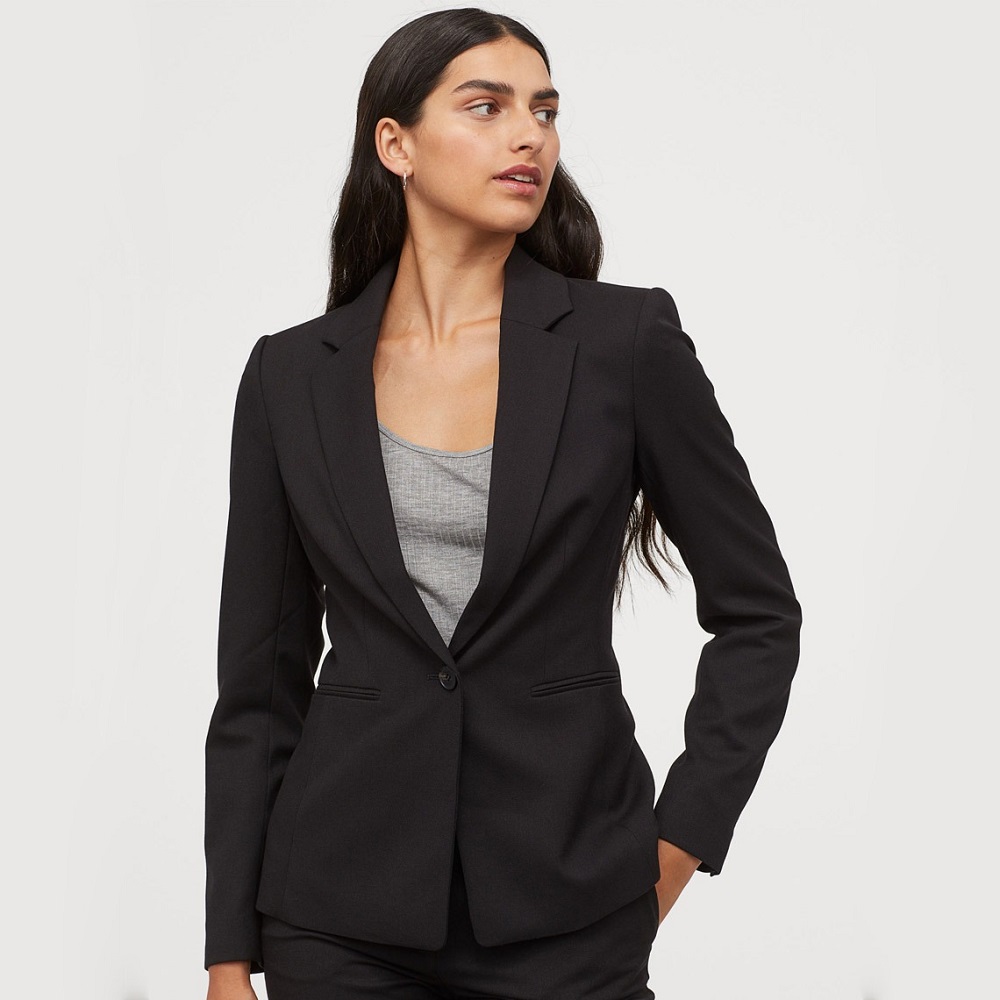 black blazer