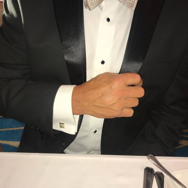 cufflinks with a suit