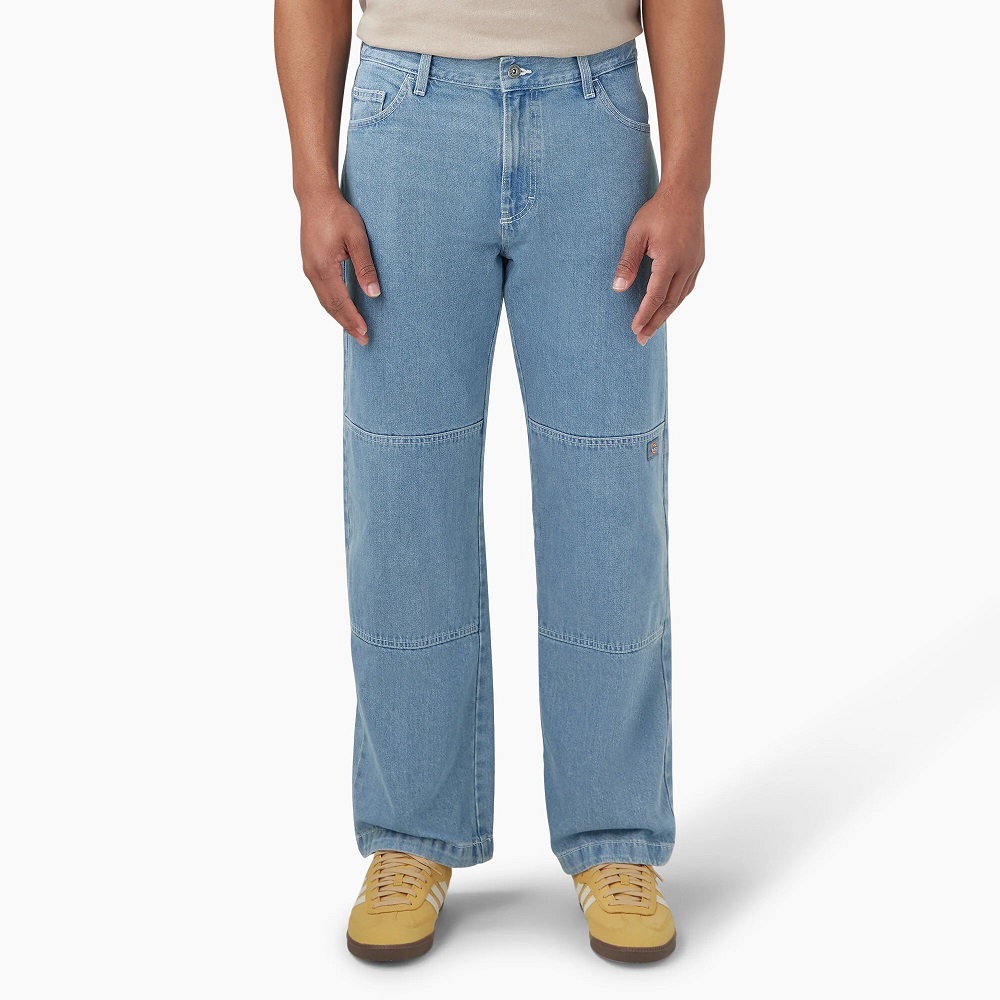 double knee jeans
