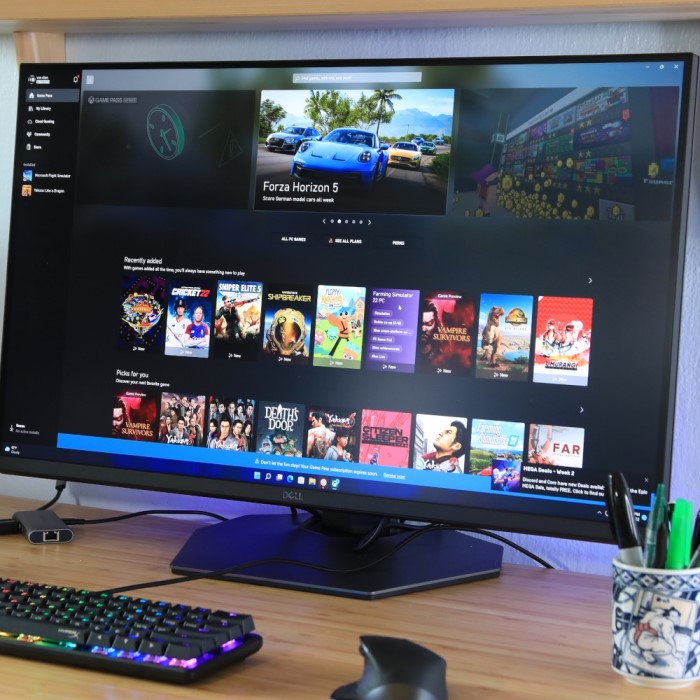 desktop computer with monitor