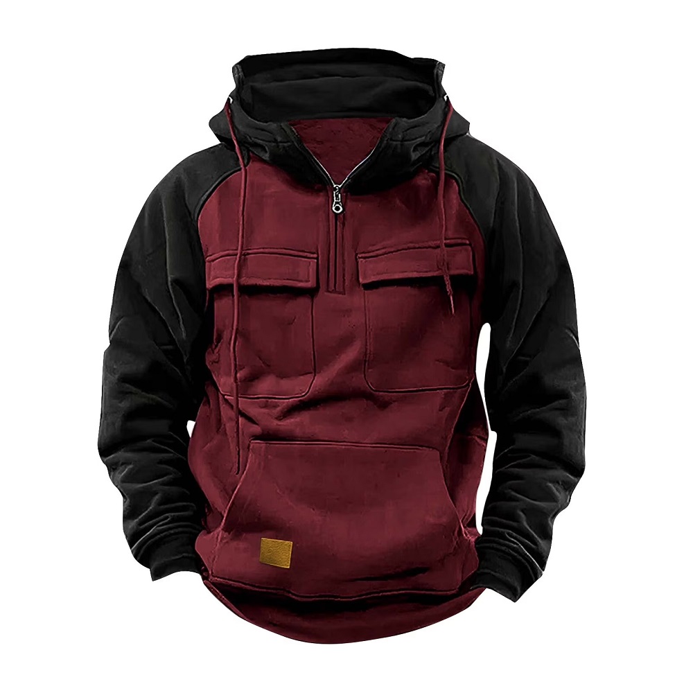 quarter zip hoodies