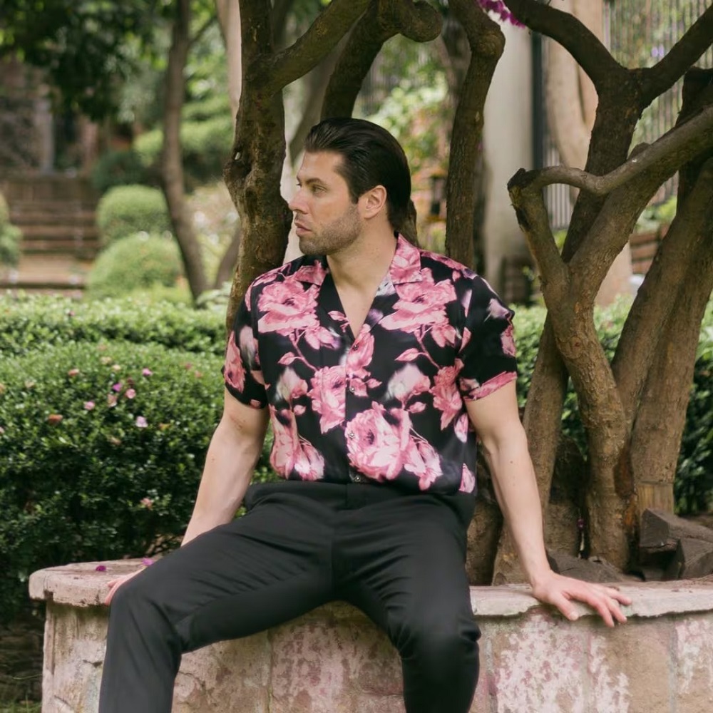 silk shirts for men