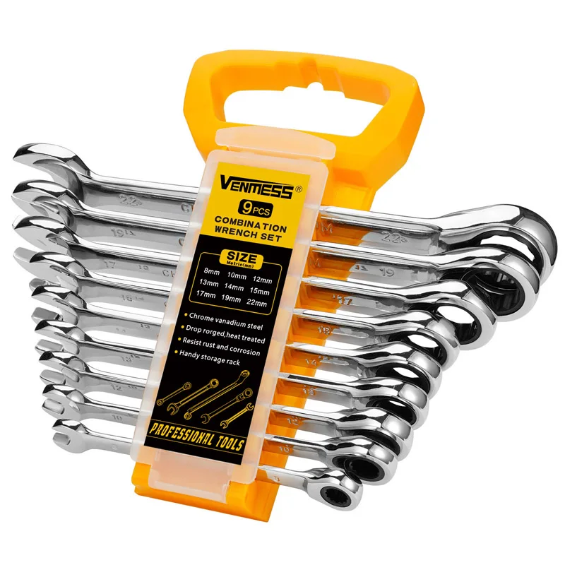 standard wrench sizes