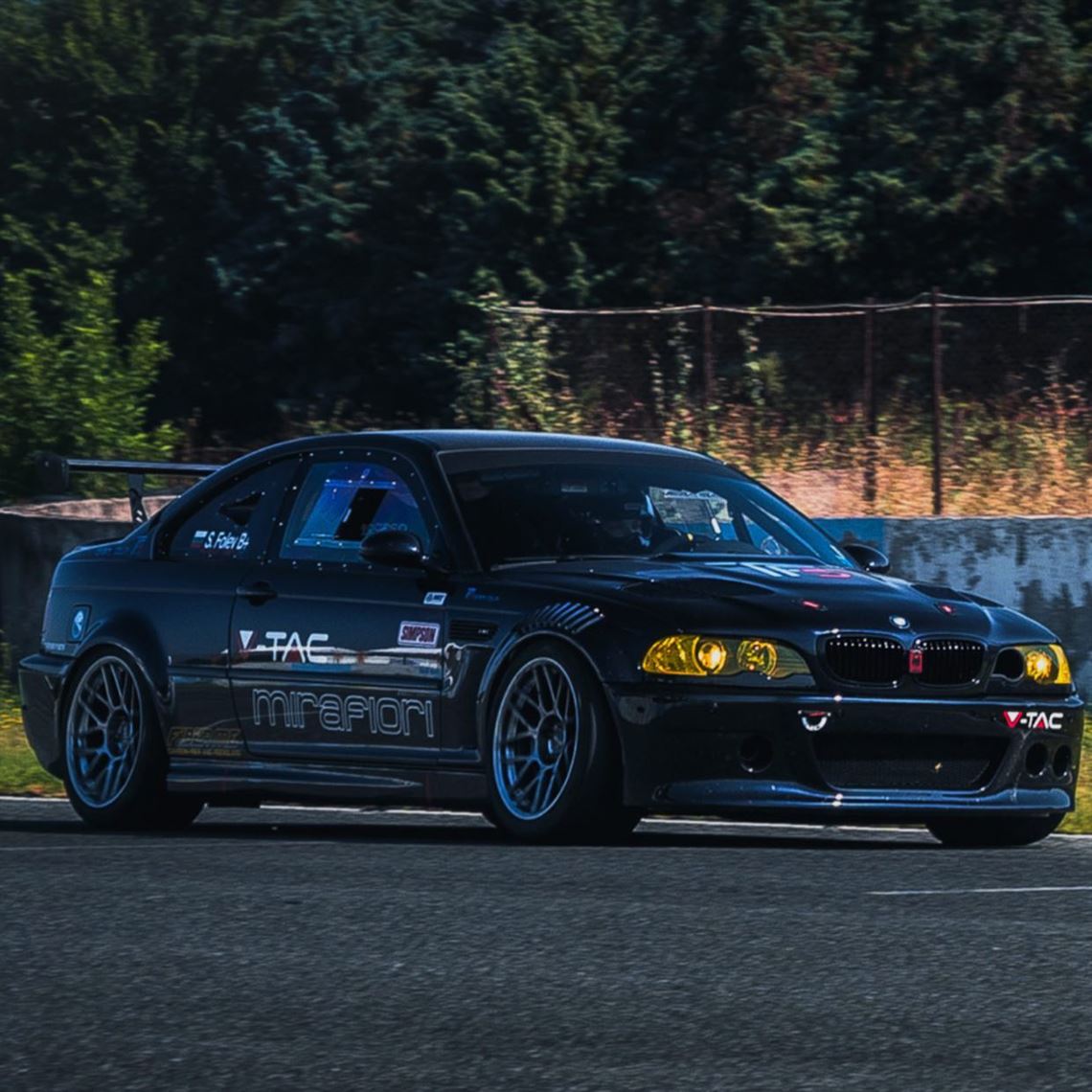 E46 Rally car