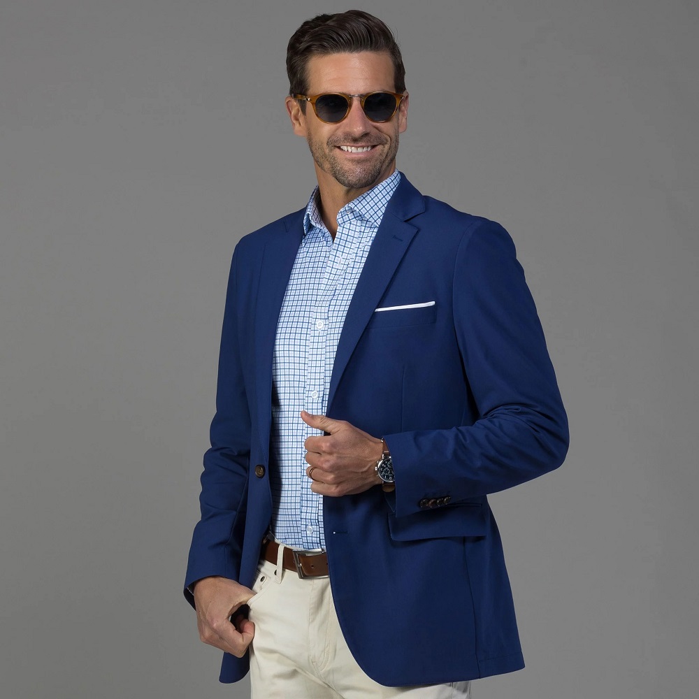 blue blazer