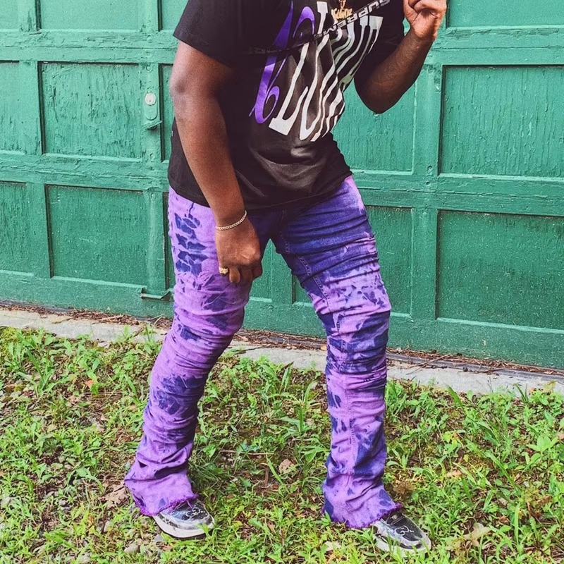purple jeans mens