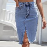 jeans skirt
