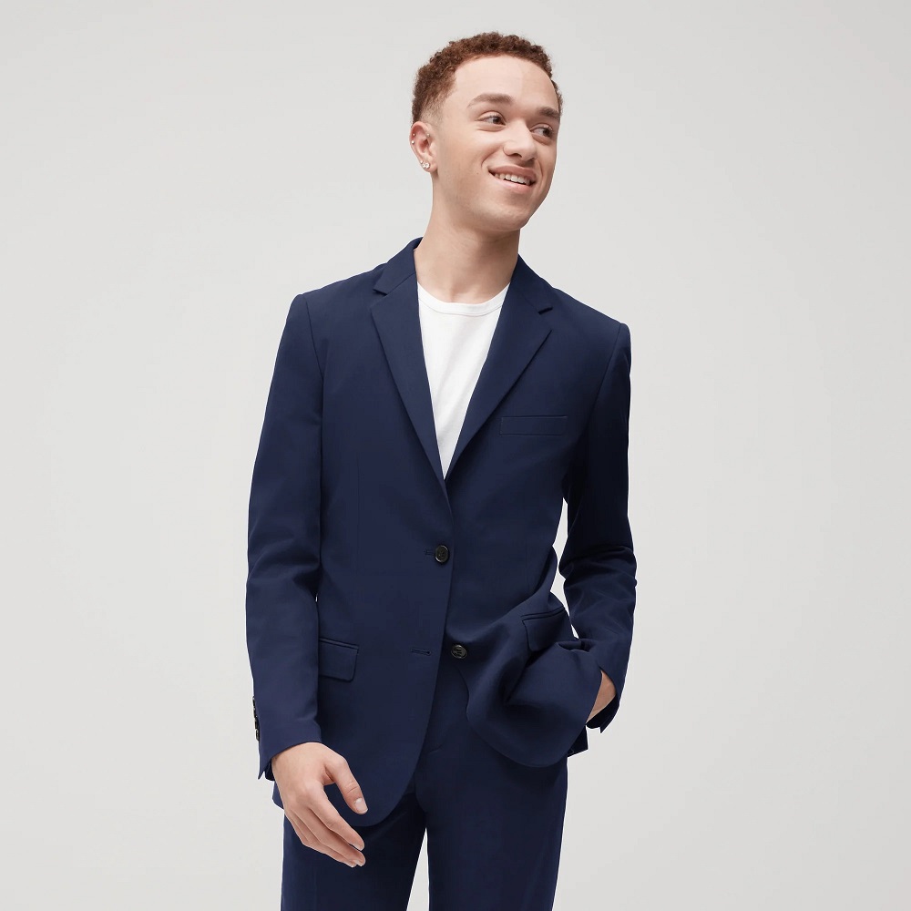 blue blazer