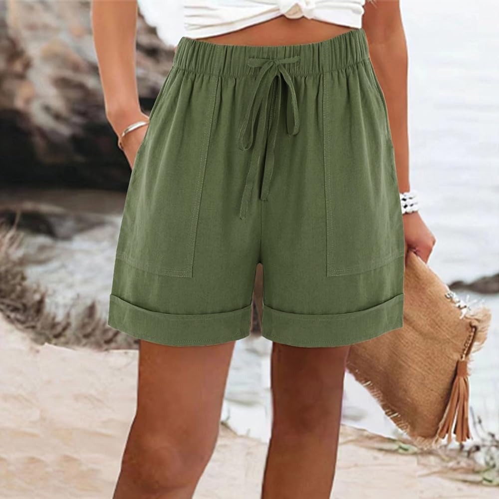 linen shorts