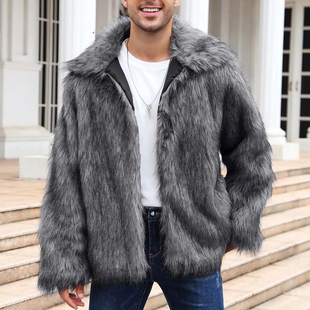 furry coat