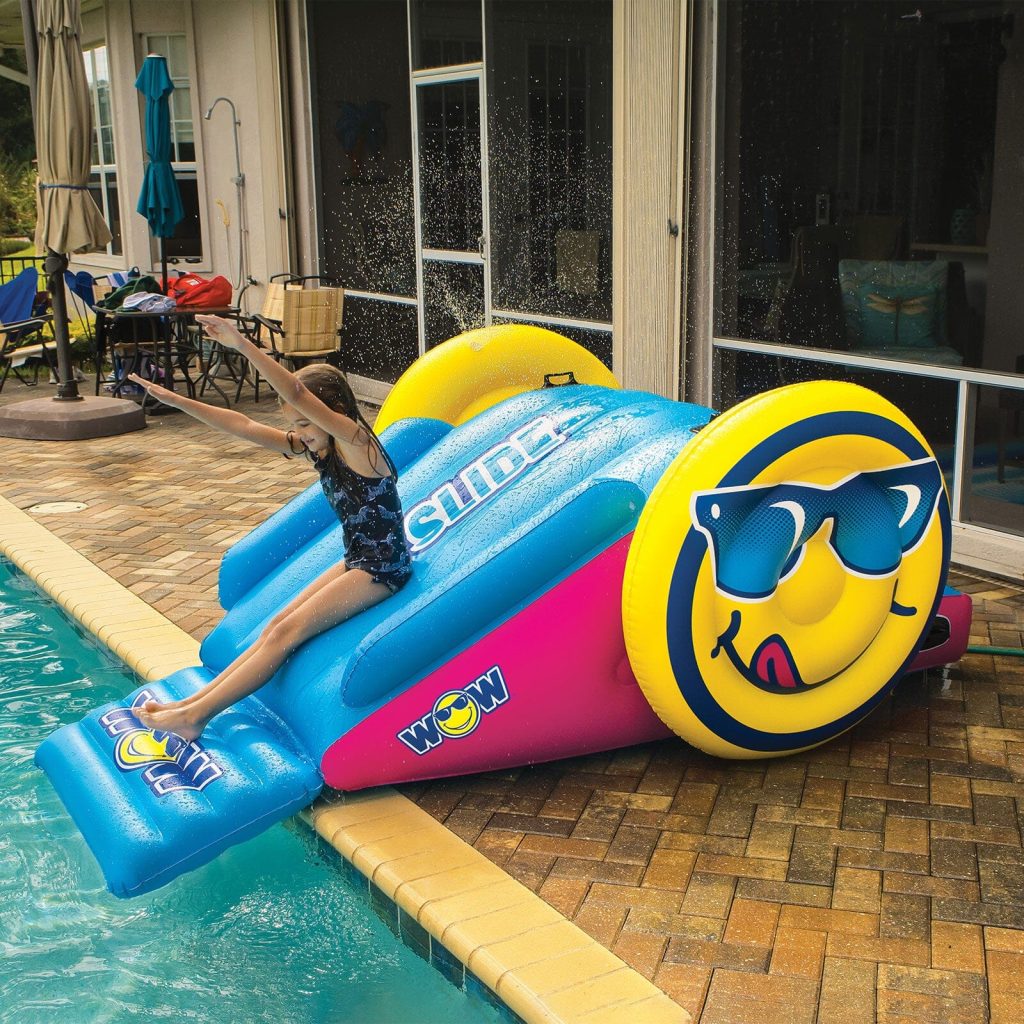 swimming pool slides
