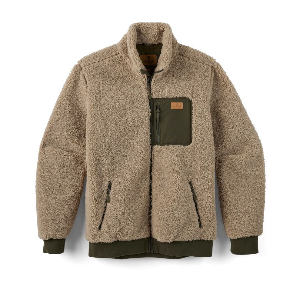 sherpa fleece jacket