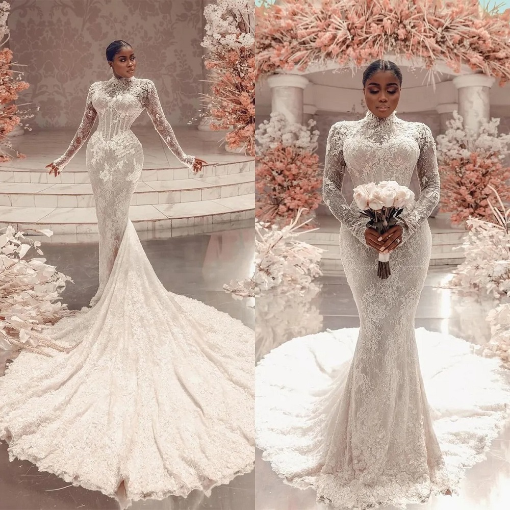 mermaid wedding gown