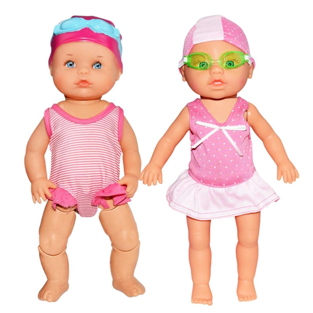 swimming baby doll