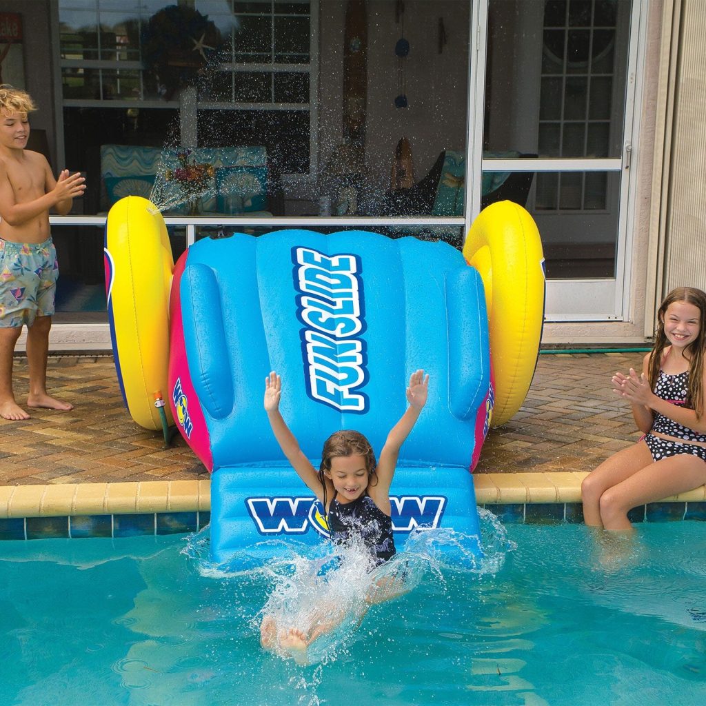 swimming pool slides