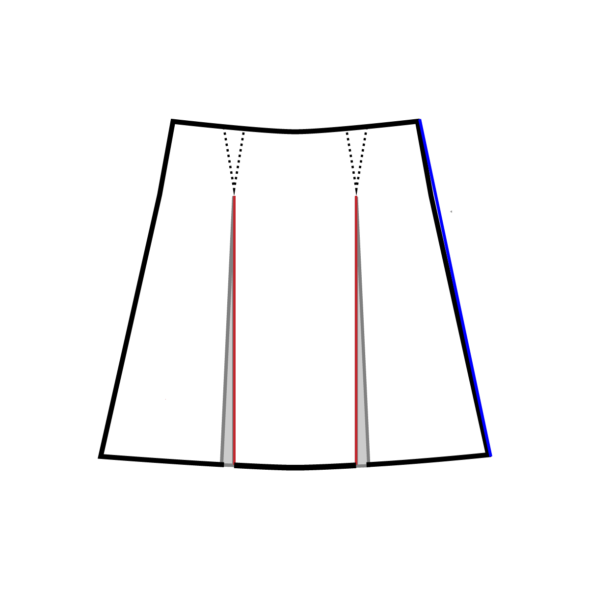parts of a skirt
