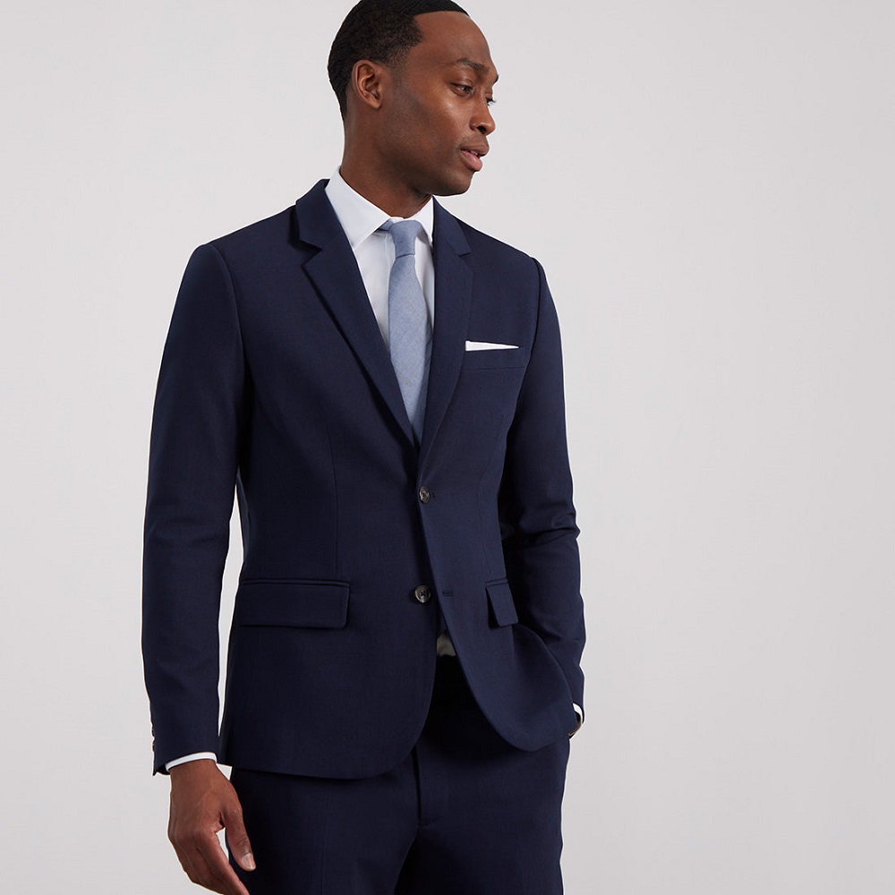 blue blazer outfit men