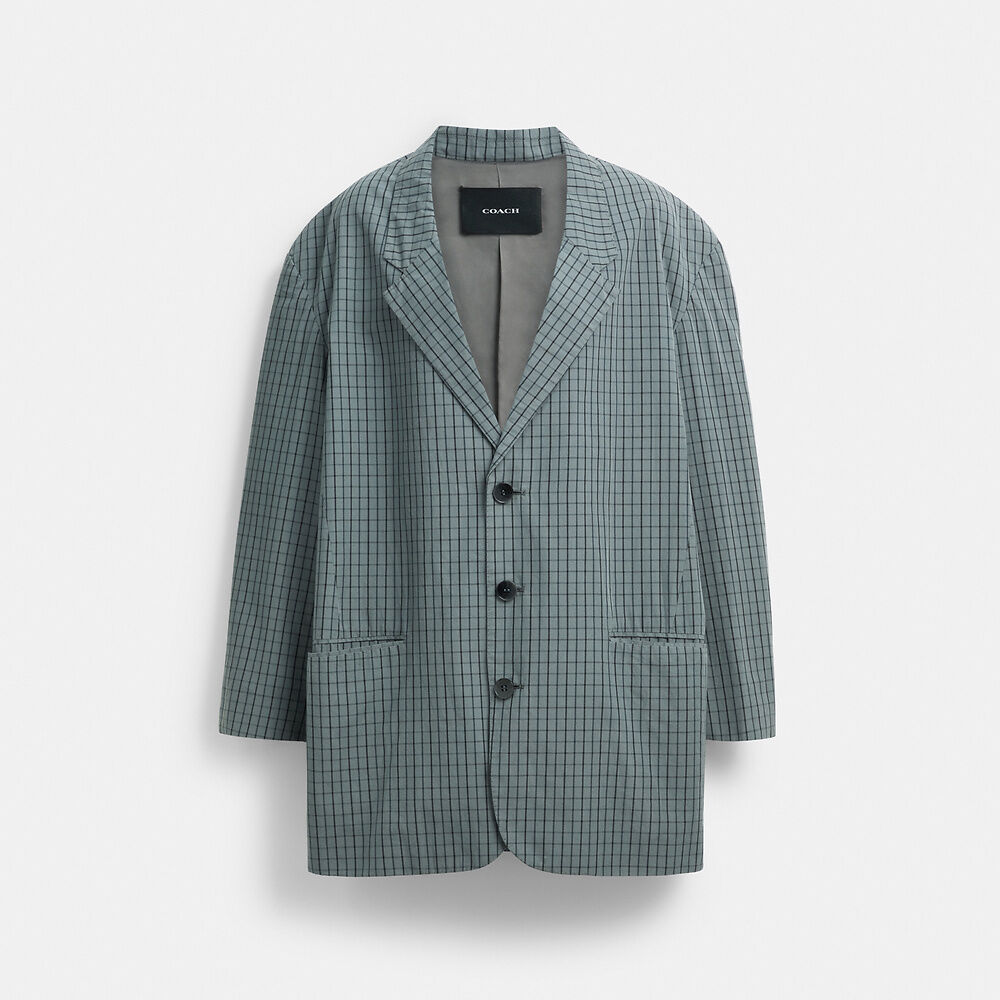 patterned blazer womens