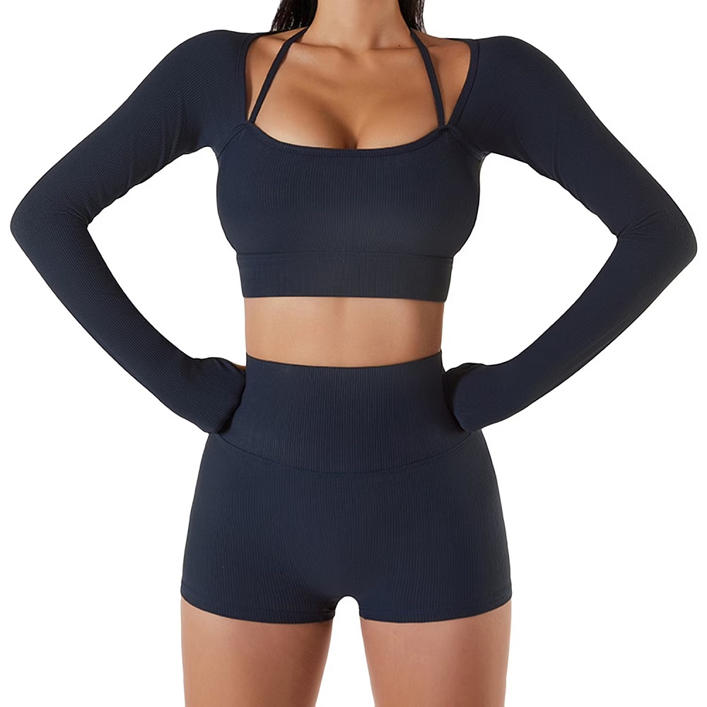 long sleeve workout tops