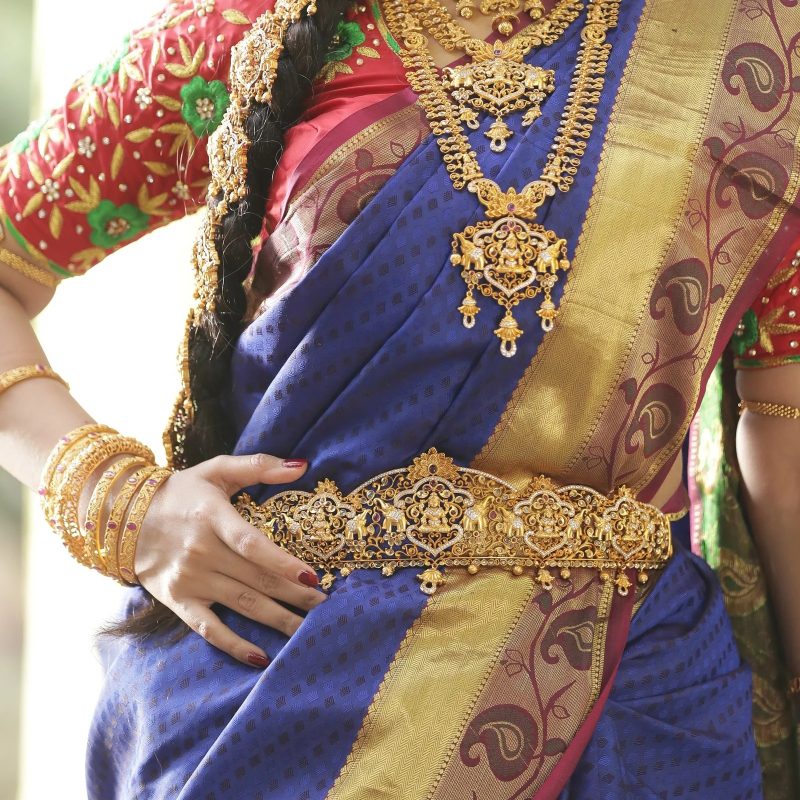 waist chain for saree