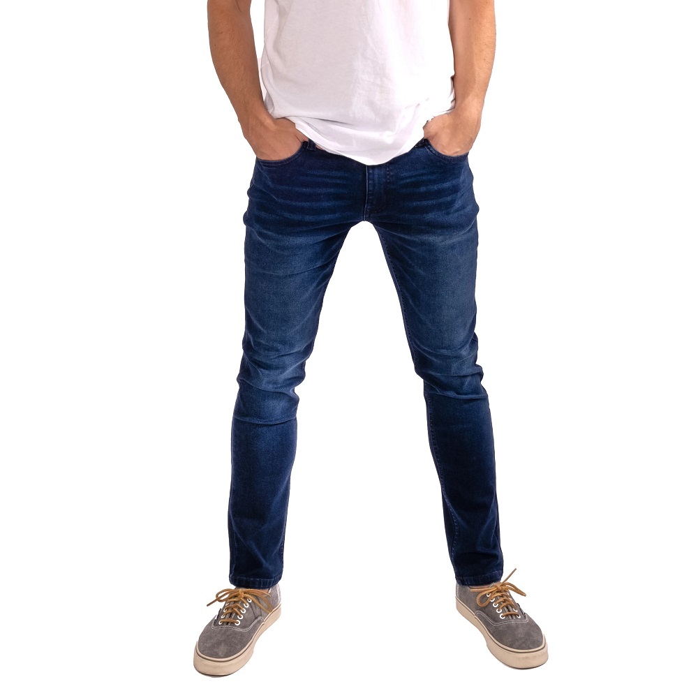 blue skinny jeans