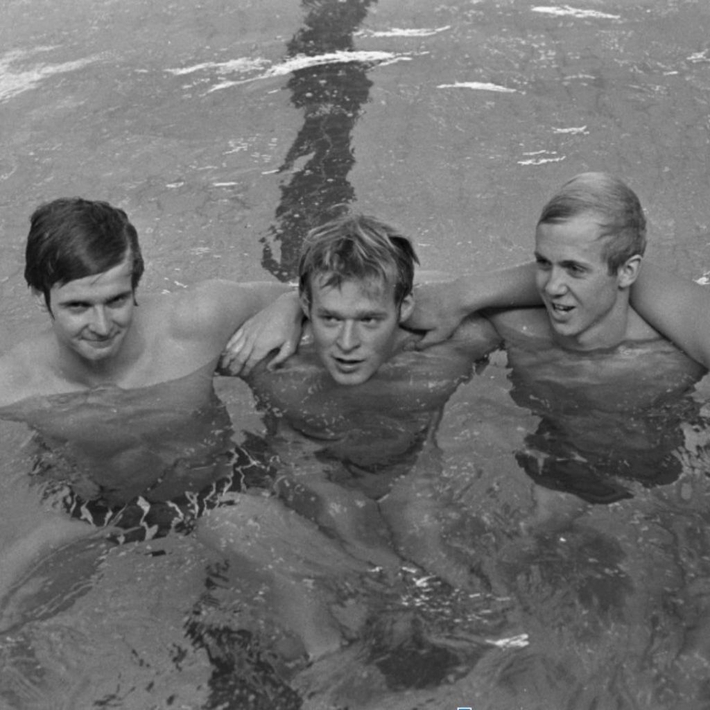 history of swimming