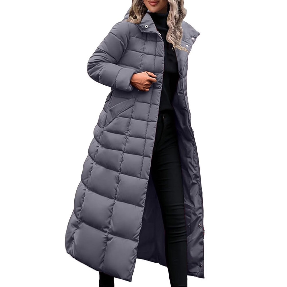 extra long puffer coat