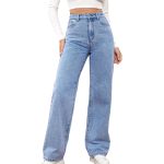 straight legged jeans