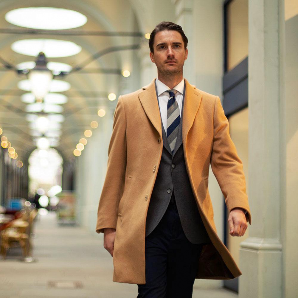 suit trench coat