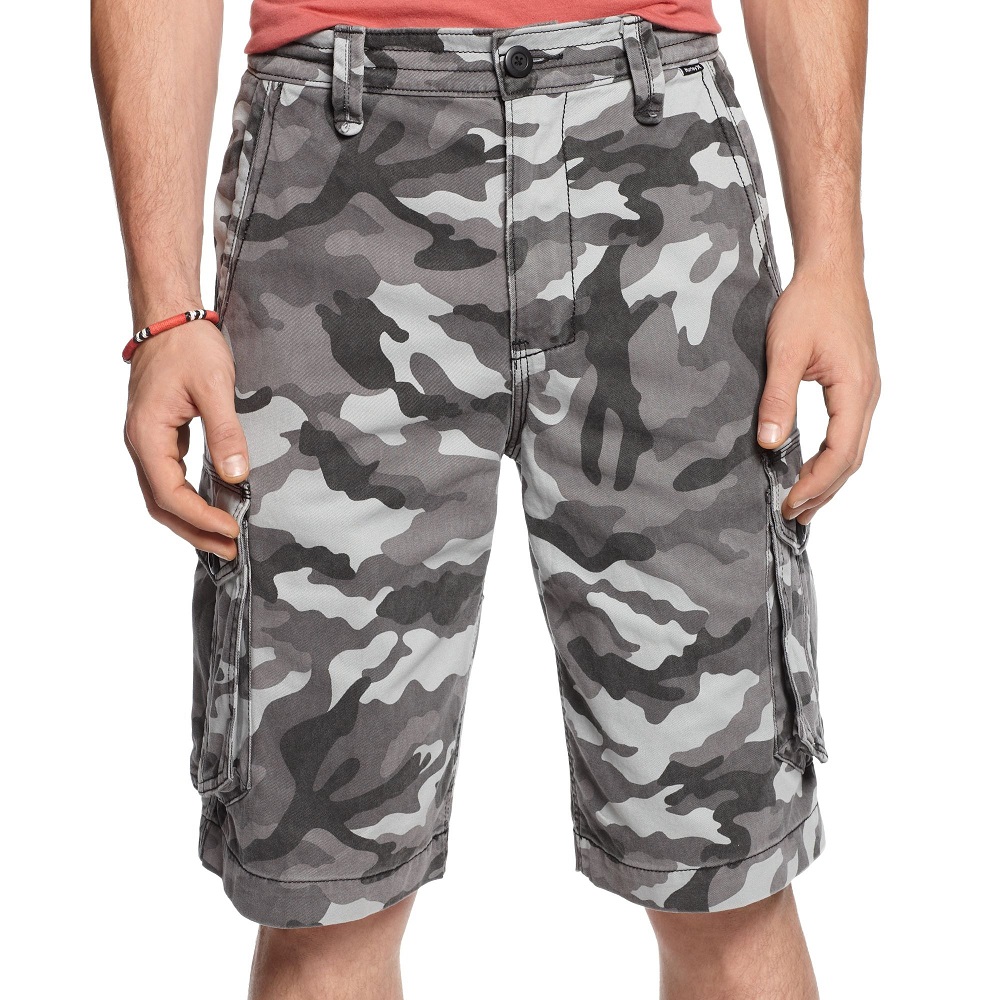 camo cargo shorts