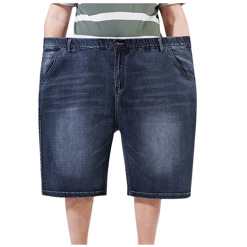 men jean shorts