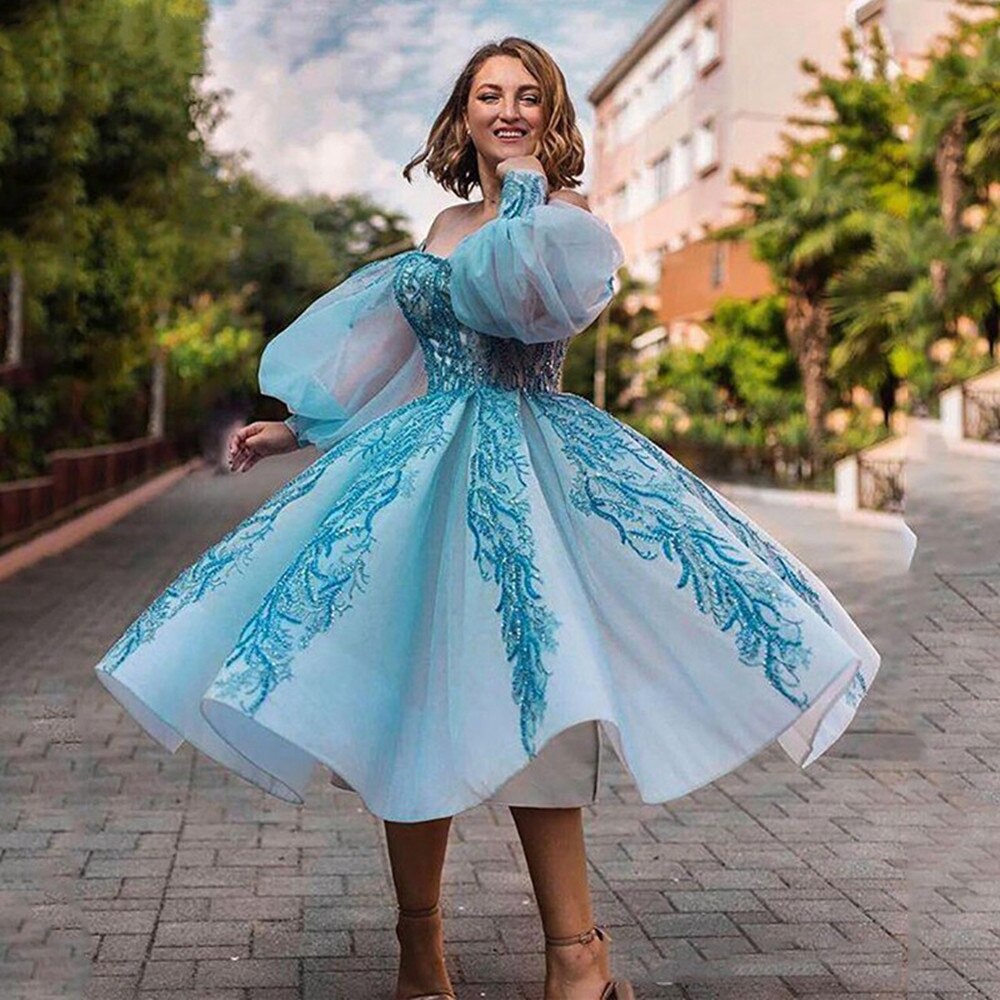 short ball gown