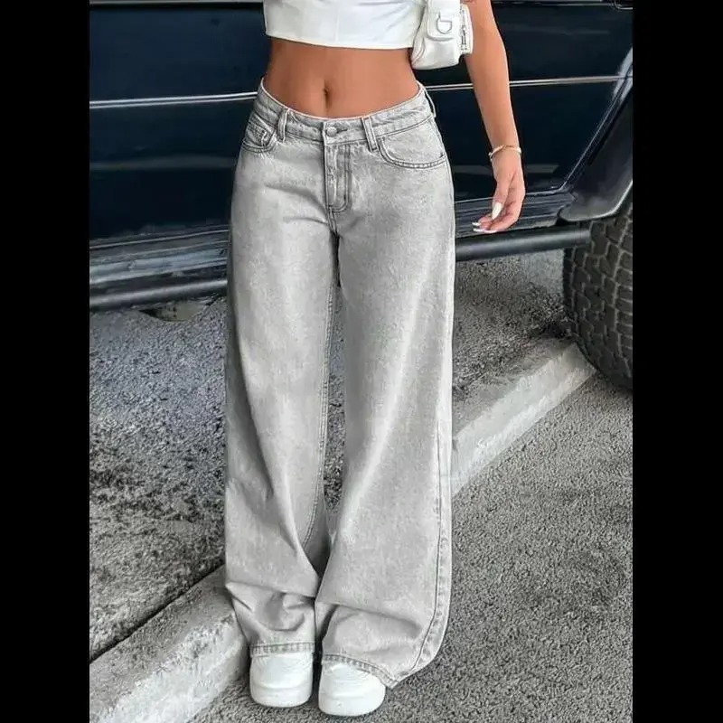 low rise straight jeans