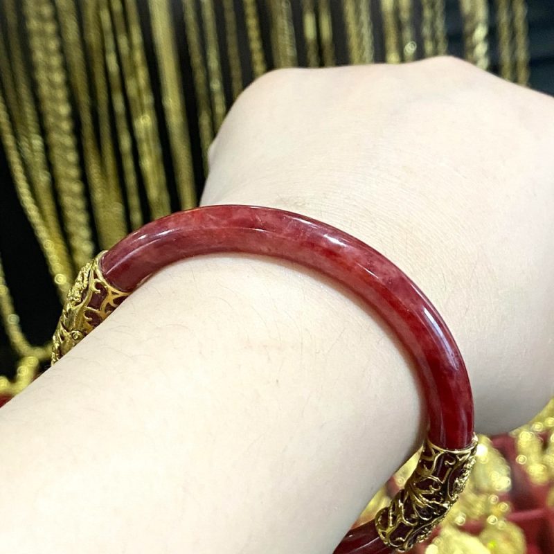 red bangle bracelet