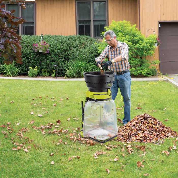 leaf mulcher