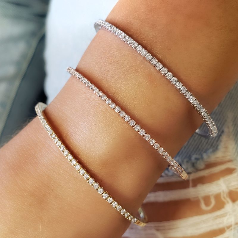 bangle diamond bracelet